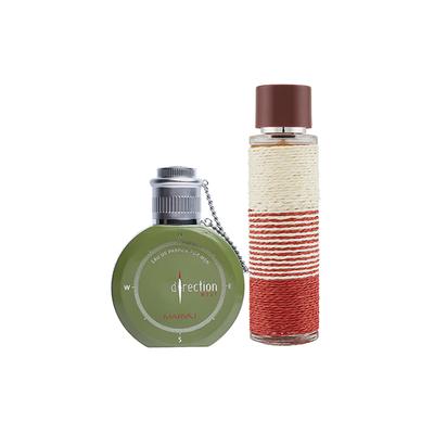 Maryaj Direction West EDP Green Spicy Perfume And Maryaj Deuce Homme EDP Spicy Woody Perfume 200 ml - Men Perfumes (Edt/Edp)