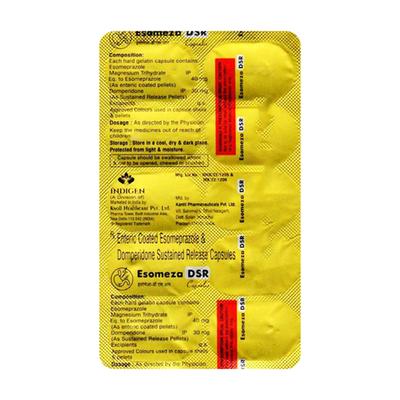 ESOMEZA DSR Capsule 10's - Ulcer/Reflux/Flatulence-Aaa