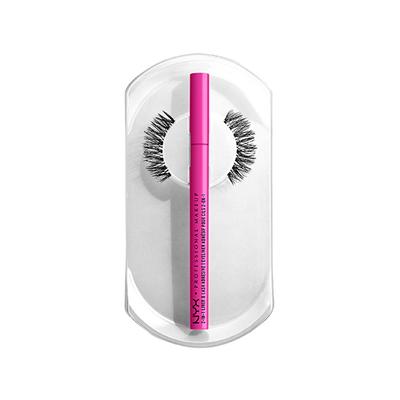 Nyx Professional Makeup Jumbo Lash Vegan False Eyelashes - Fringe Glam Kit 1 gm - Eyelashes