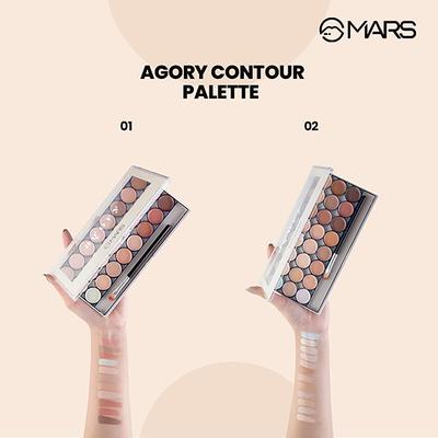 MARS Agory Contour Palette - 02 24gm - Contour