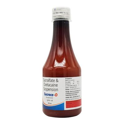 Sucrace O Suspension 200ml - Ulcer/Reflux/Flatulence-Aaa