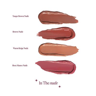 Gush Beauty Super Stack - In The Nude 4-In-1 Liquid Lipstick 8.4 ml - Liquid Lipsticks