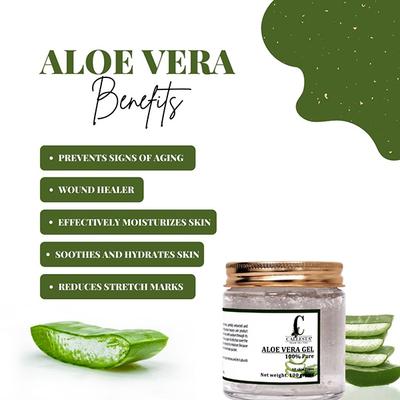 Callesta 100 Percent Pure Aloe Vera Gel 100 gm - Face Moisturizers