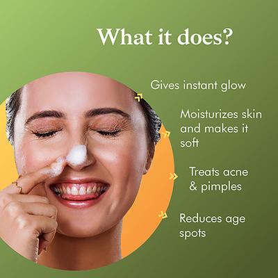 Coco Soul Face Wash -With Coconut & Ayurveda- Paraben & Sulphate Free 100ml - Face Wash & Cleansers
