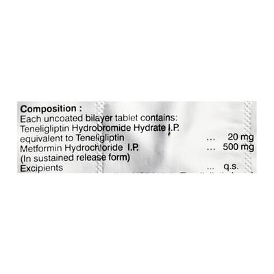Glypten M Tablet 10'S - Diabetes-Ant