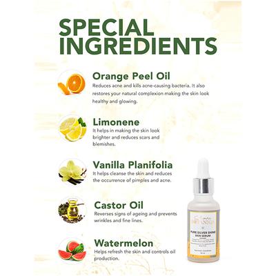 Clovia Botaniqa Pure Silver Shine Face Serum 30 ml - Face Serum