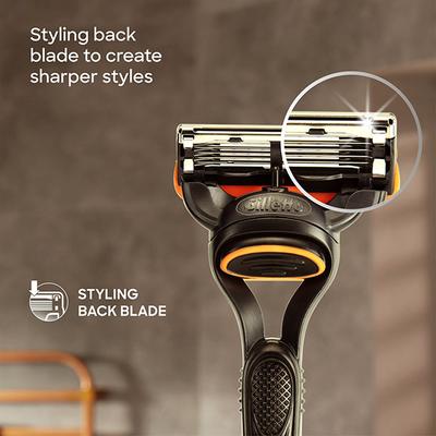 Gillette Fusion Manual Razor For Men For Perfect Shave And Perfect Beard Shape 1's - Razors & Cartridges