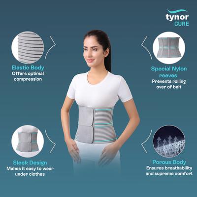 Tynor Tummy Trimmer/Abdominal Belt (XL) (A 03) - Back/Abdomen Supports