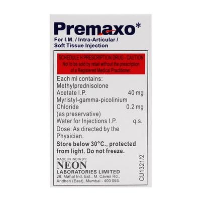Premaxo 80mg Injection 2ml - Hormonal Therapy-Cor