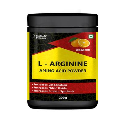 Healthvit Fitness L-Arginine Amino Acid Powder 200 gm - General Health