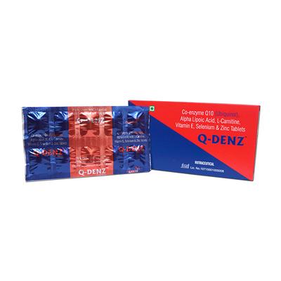 Q DENZ Tablet 10's - Supplements-Sup