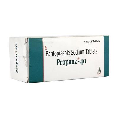 Propanz 40mg Tablet 10'S - Ulcer/Reflux/Flatulence-Aaa