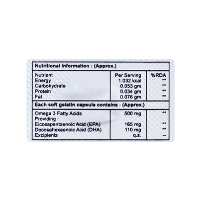 BRISC OMEGA Softgel Capsule 10's - Supplements-Sup