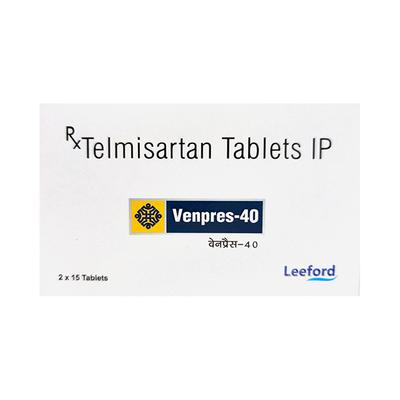VENPRES 40 Tablet 15's - Hypertension-Ang