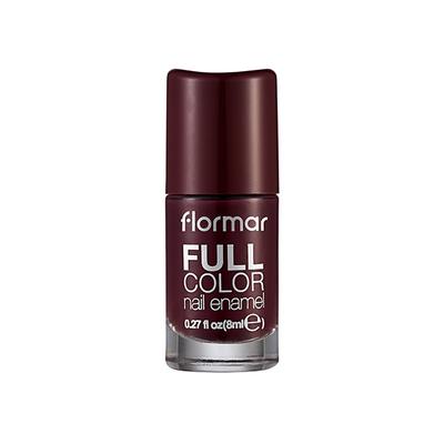 Flormar Full Color Nail Enamel FC40 Royal Maroon 8 ml - Nail Polish