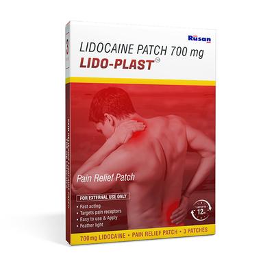 LIDO PLAST 700mg Patch 1's - Anaesthesia - Local-Ana