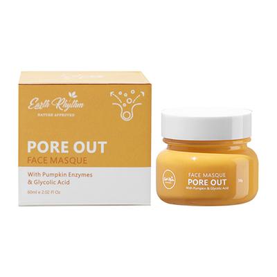Earth Rhythm Pore Out Face Masque With Pumpkin & Glycolic Acid 60 gm - Masks & Peels