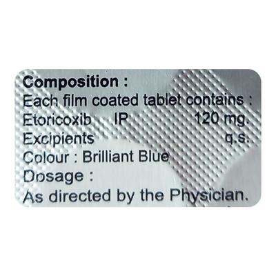 COXITAS 120mg Tablet 10's - Pain relief-Nsa