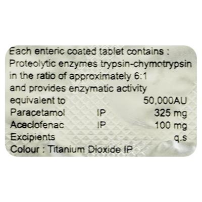 Chymocad Tablet 10'S - Pain relief-Nsa