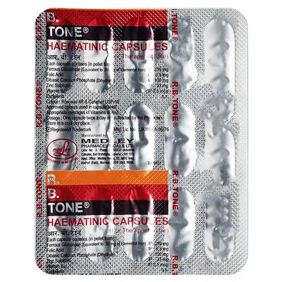 R B Tone Capsule 15'S - Supplements-Vam