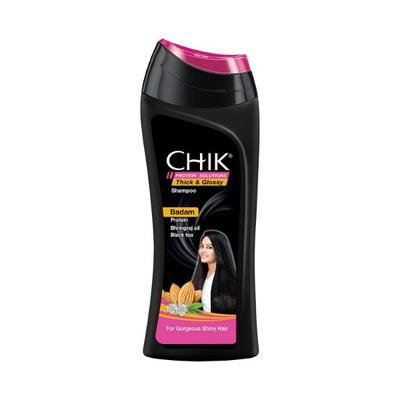 Chik Thick & Glossy Badam Shampoo Btl 80ml - Shampoos