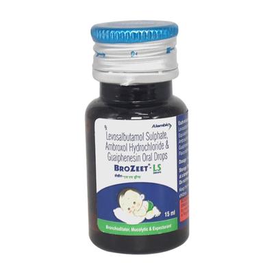 Brozeet LS Drops 15ml - Asthma/COPD-Ast