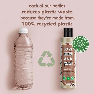 Love Beauty And Planet Coffee and Warm Vanilla Sulfate Free Body Wash 400 ml - Shower Gels & Body Wash