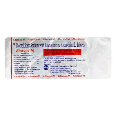 Allerone M Tablet 10'S - Allergies-Ant