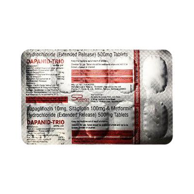 DAPANID TRIO Tablet 10's - Diabetes-Ant