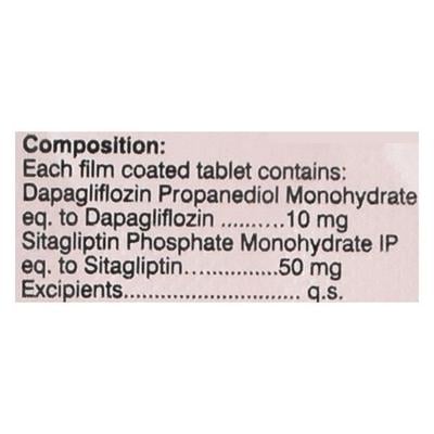 DAPATURN S 50/10 Tablet 10's - Diabetes-Ant