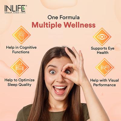 INLIFE Lutein Zeaxanthin Veg Capsules 60's - Multi-Vitamins