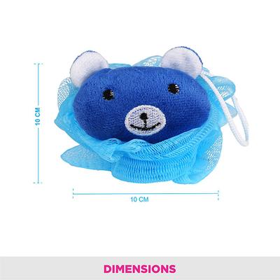 Vega Kids Bath Sponge, Pink/Blue 2's - Body Scrubbers & Brushes