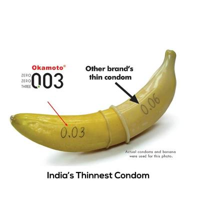 Okamoto 003 Platinum Condoms 10's - Plain/Flavoured Condoms
