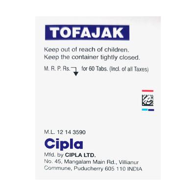 TOFAJAK 5mg Tablet 60's - Arthritis-Dis