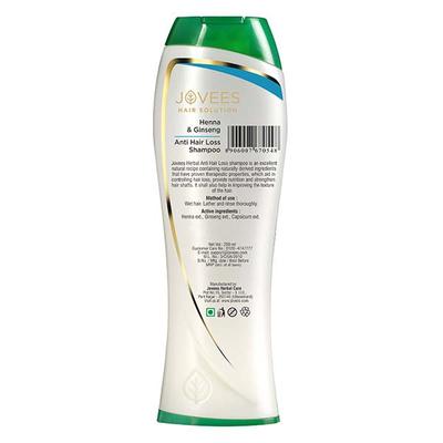 Jovees Herbal Henna & Ginseng Shampoo For All Hair Types and Anti Hair Loss Shampoo - Shampoos