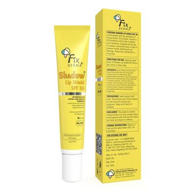 Fixderma Shadow SPF 50 Lip Shield PA+++ UVA & UVB Cream 15g - Body Sunscreen