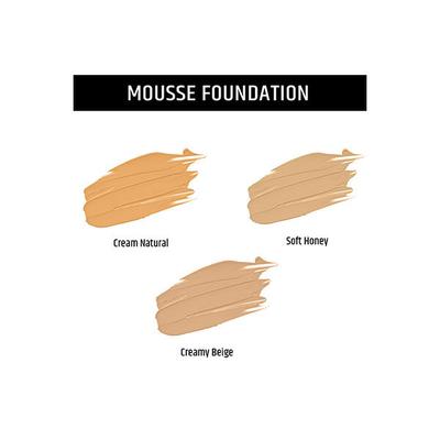 Insight Cosmetics Mousse Foundation - Cream Natural 30 gm - Foundation