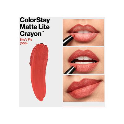 Revlon Colorstay Matte Lite Crayon She's Fly 1.4 gm - Lip Crayons