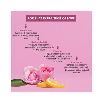 Dot & Key Hydrating Hyaluronic Damask Rose & Lavender Body Serum Lotion 300 ml - Lotions & Creams