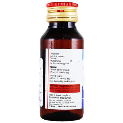 SEDCET Syrup 60ml - Allergies-Ant