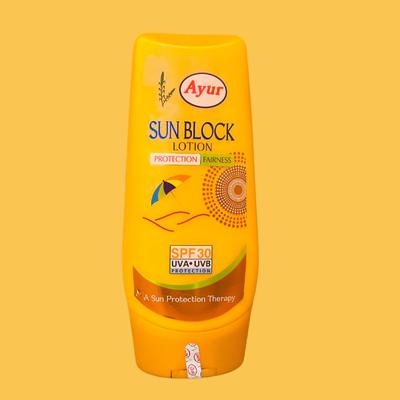 Ayur Herbals Sun Block SPF 30 UVA/UVB Protection Lotion 100 ml - Personal Care (Ayush)