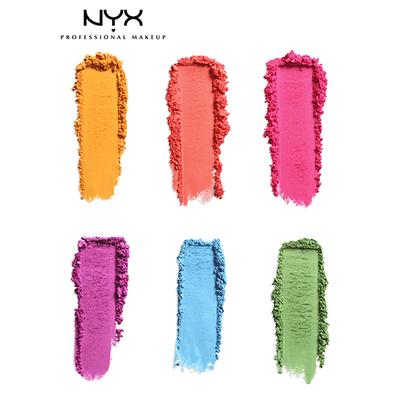 NYX Professional Makeup Ultimate Edit Petite Shadow Palette - Brights 1.2 gm - Eyeshadow, Bases & Primers