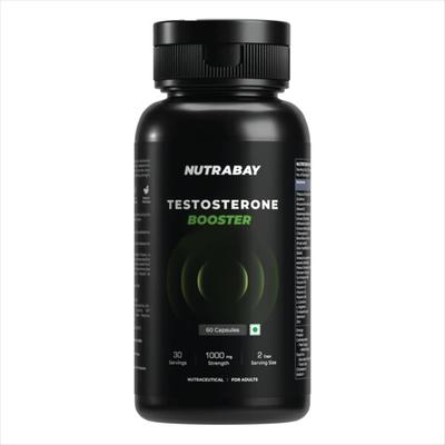 Nutrabay Testosterone Booster Capsule 60 s - Workout Essentials