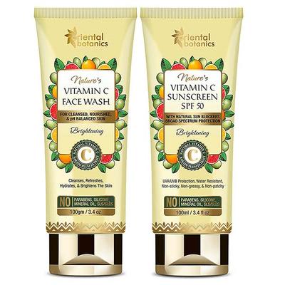 Oriental Botanics Nature's Vitamin C Face Wash + Sunscreen SPF50 200 ml - Body Sunscreen