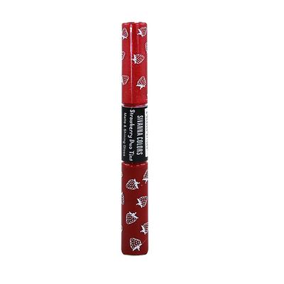 Sivanna Colors 2 in 1 Matte & Shining Lip Gloss - DK035 09 20 gm - Lip Glosses