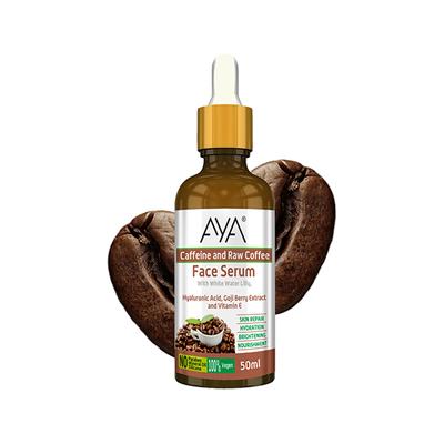 Aya Caffeine And Coffee Face Serum For Skin Repair, Hydration, Brightening & Nourishment 50 ml - Face Serum