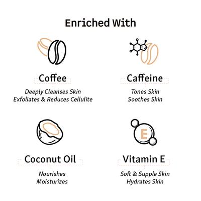 Mcaffeine Deep Body Cleansing - Coffee Trio 600 ml - Scrubs & Exfoliants