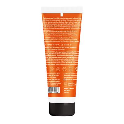 Arata Natural Cleansing Shampoo With Maple, Sugarcane & Blueberry Extracts 75 ml - Shampoos