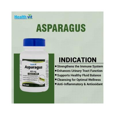 Healthvit Asparagus Capsules 60's - General Health