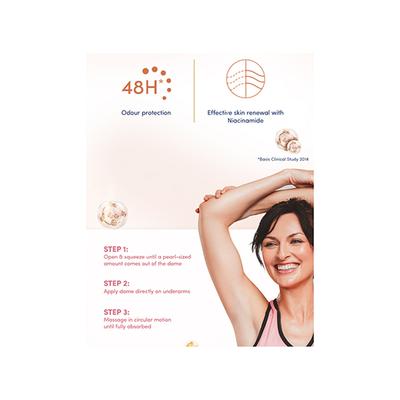 Dove Dry Serum Niacinamide + Vitamin C&E - Radiant, Even-Toned Underarms 40 ml - Women Deodorants/Roll-Ons